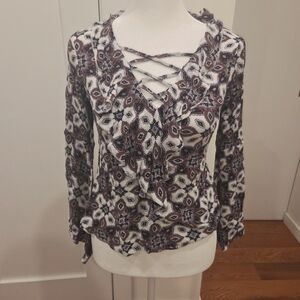 Charlotte Russe Boho Fairy Top Size Xs